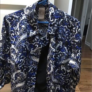 White Stag dressy blouse 1x